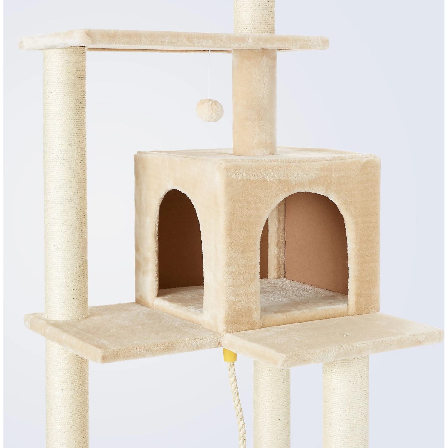 Frisco 78-in Faux Fur Cat Tree & Condo - Image 4