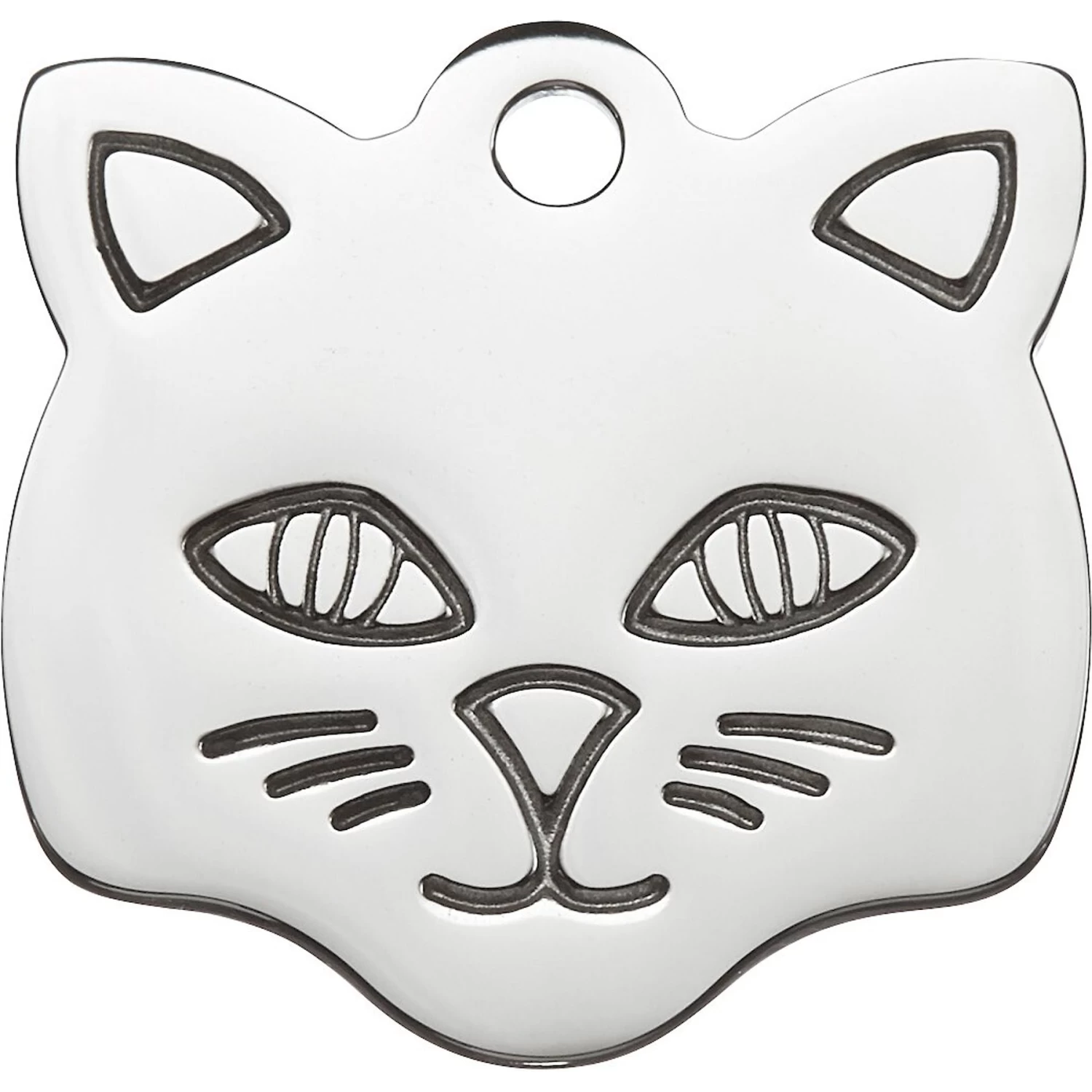 Frisco Stainless Steel Personalized Cat ID Tag, Cat - Image 2