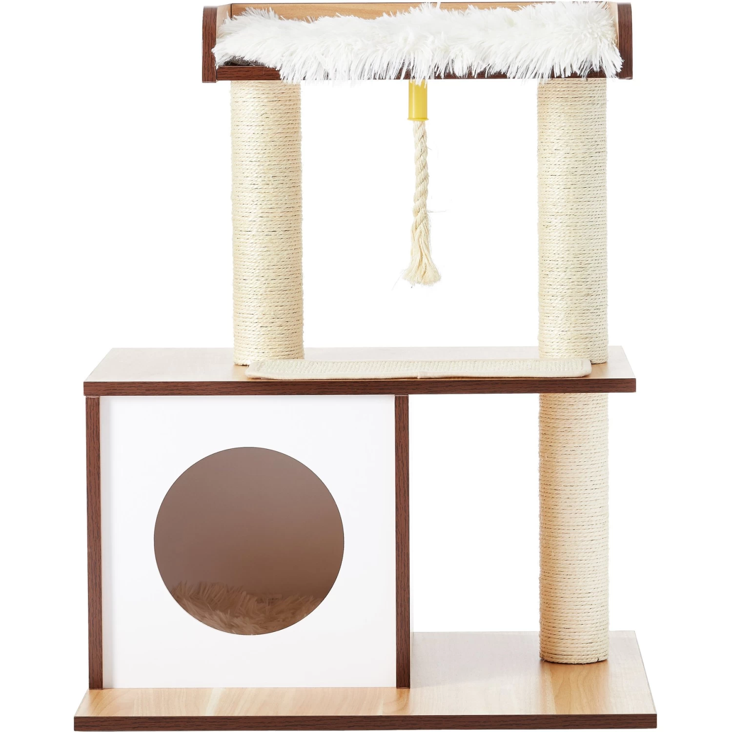 Frisco 28.5-in Modern Cat Tree & Condo - Image 4