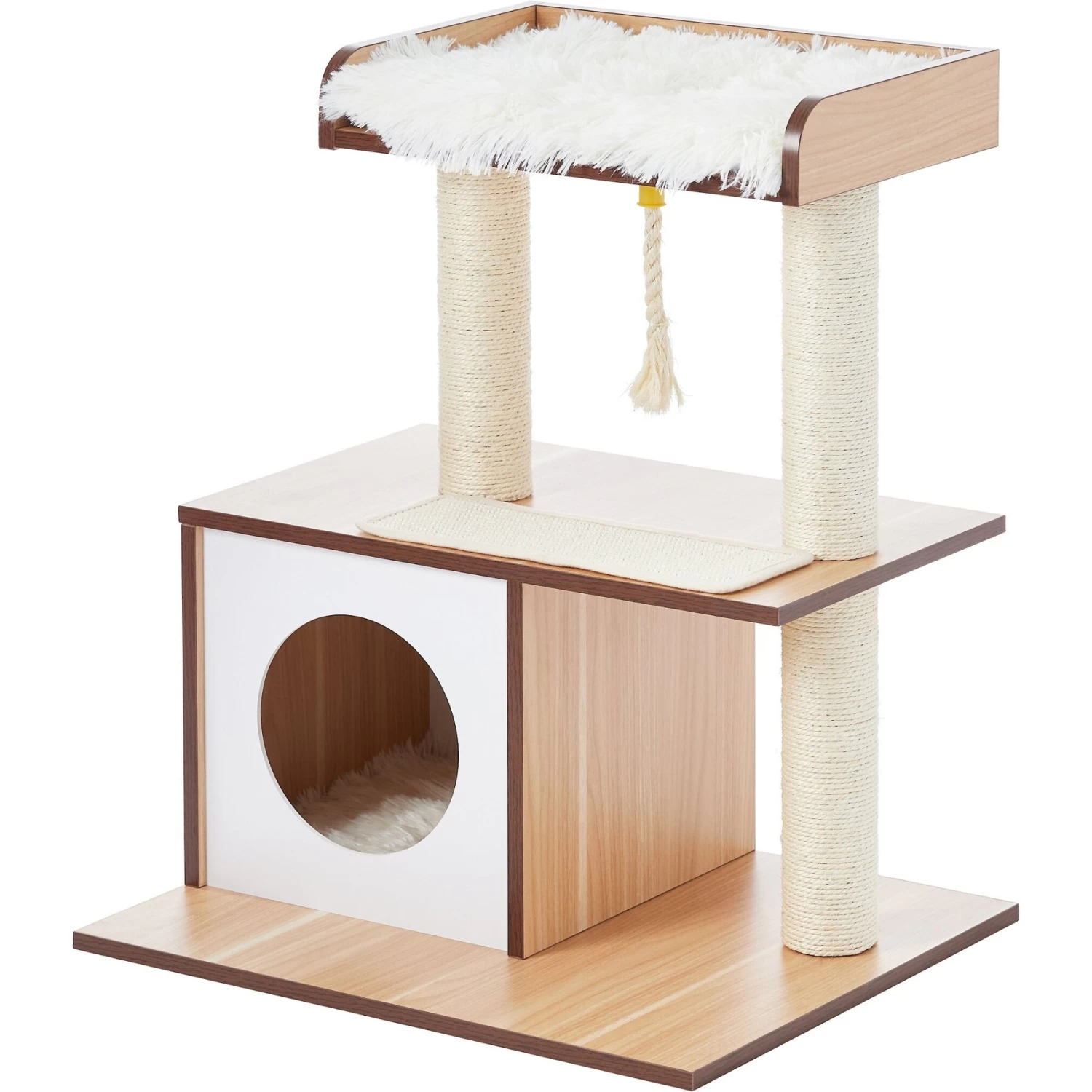 Frisco 28.5-in Modern Cat Tree & Condo - Image 6