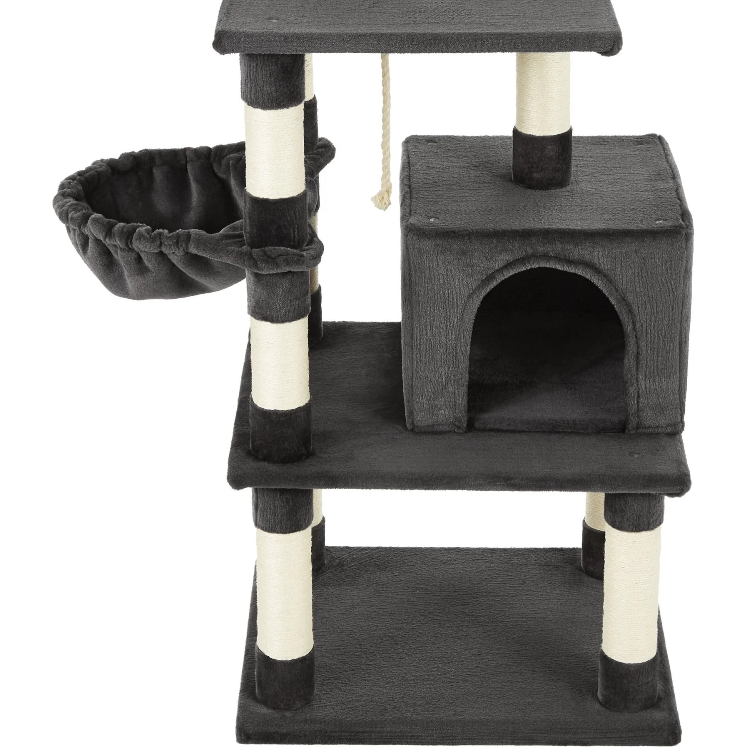 Frisco 59-in Faux Fur Cat Tree & Condo - Image 4