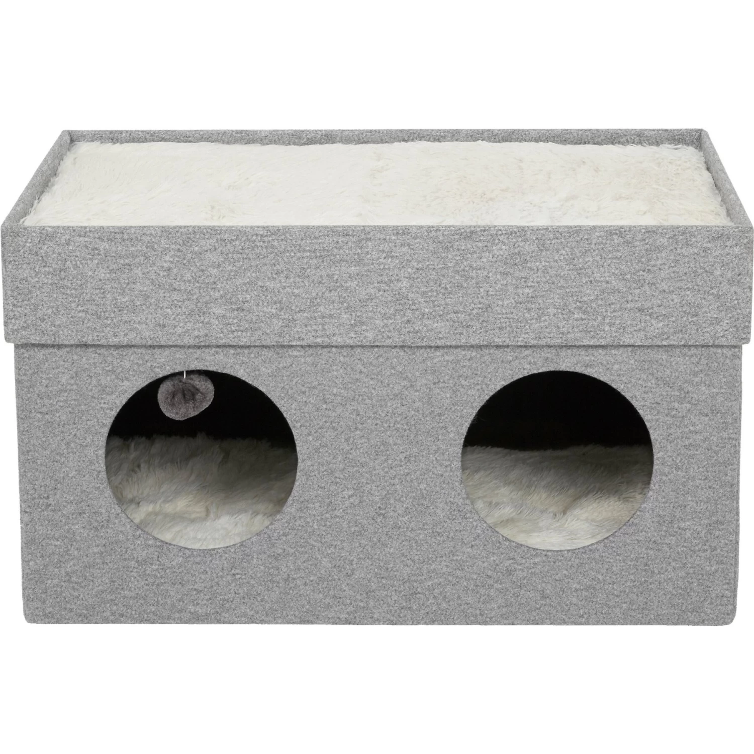 Frisco Double Cube Stackable And Collapsible Cat Condo - Image 4