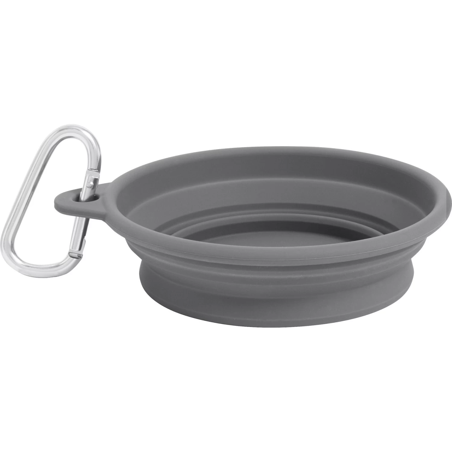 Frisco Silicone Collapsible Travel Bowl With Carabiner - Image 3