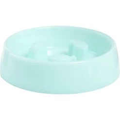Frisco Fish Shaped Ridges Slow Feed Bowl
