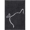 Frisco Microfiber Chenille Cat Silhouette Litter Mat