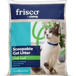 Frisco Multi-Cat Fresh Scented Clumping Clay Cat Litter