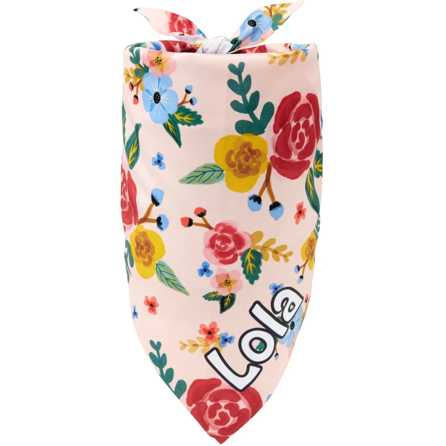 Frisco Floral Personalized Dog & Cat Bandana