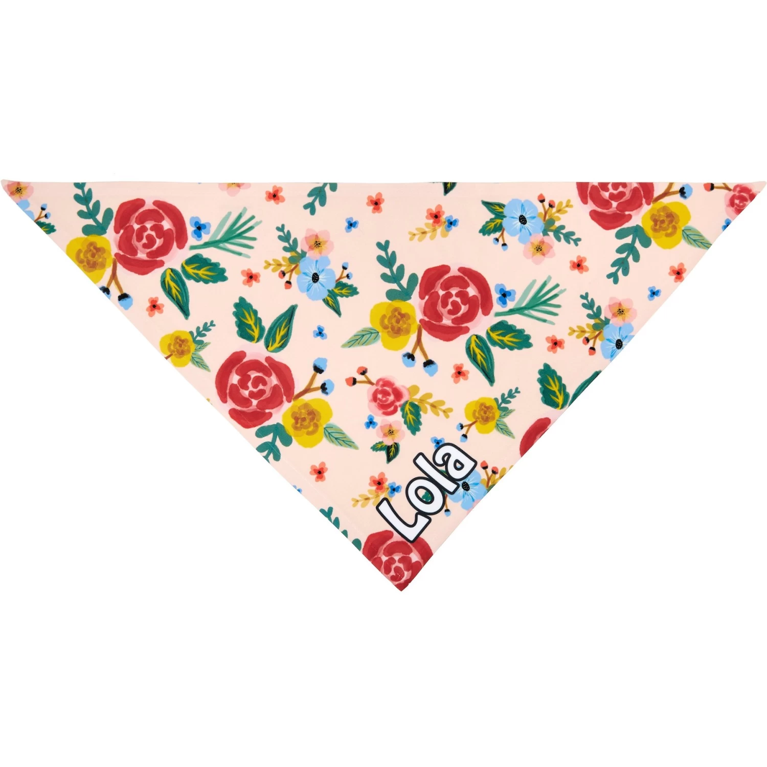 Frisco Floral Personalized Dog & Cat Bandana - Image 4