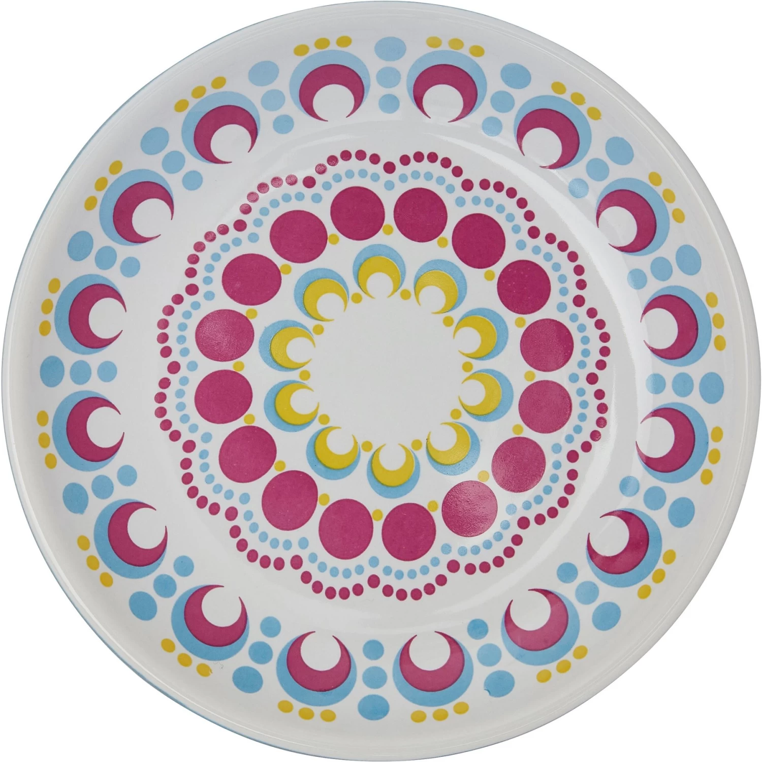 Frisco Kaleidoscope Pattern Non-skid Ceramic Cat Dish - Image 5