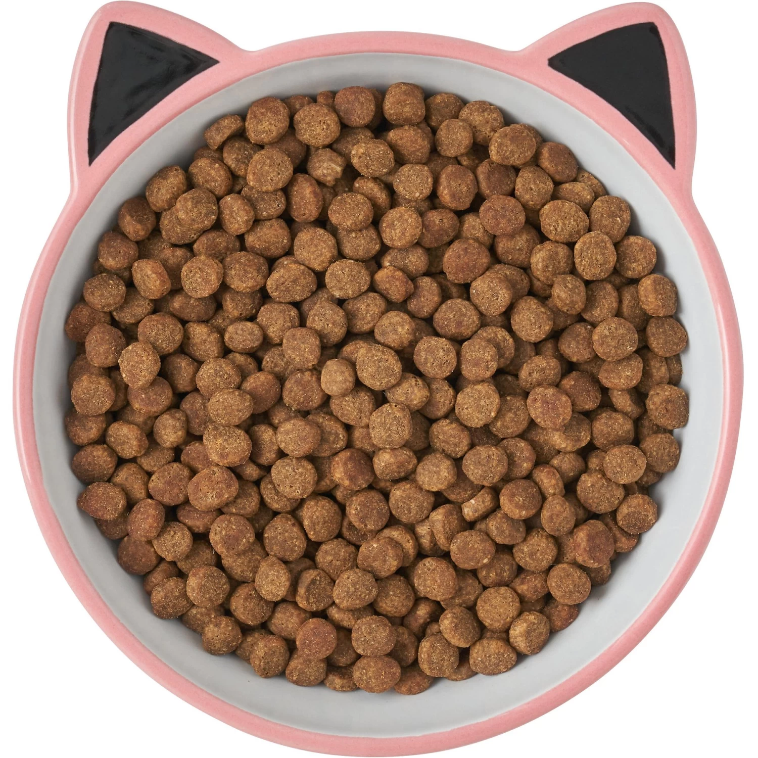 Frisco Cat Face Non-skid Ceramic Cat Bowl, Pink - Image 5