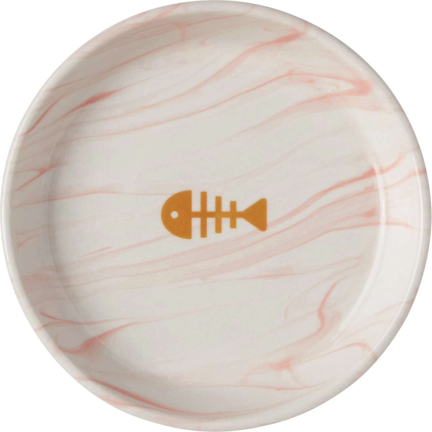 Frisco Marble Design Non-skid Ceramic Cat Dish - Image 4