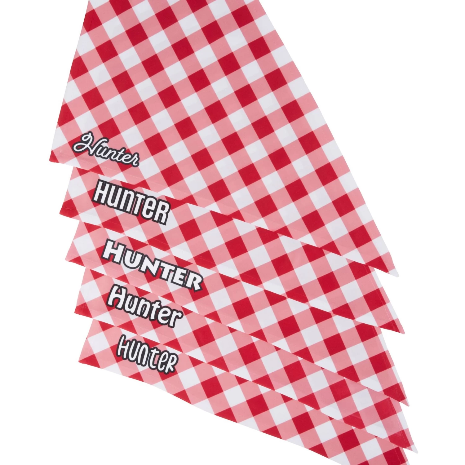 Frisco Gingham Personalized Dog & Cat Bandana - Image 5