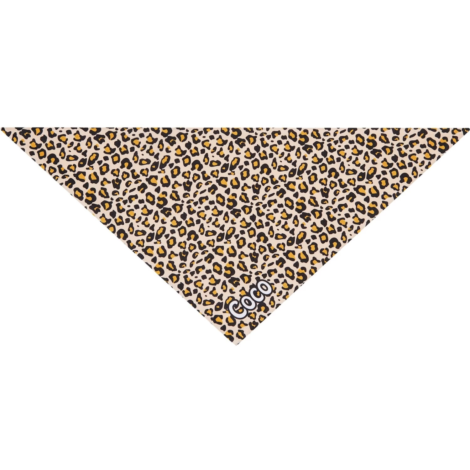 Frisco Leopard Print Personalized Dog & Cat Bandana - Image 4
