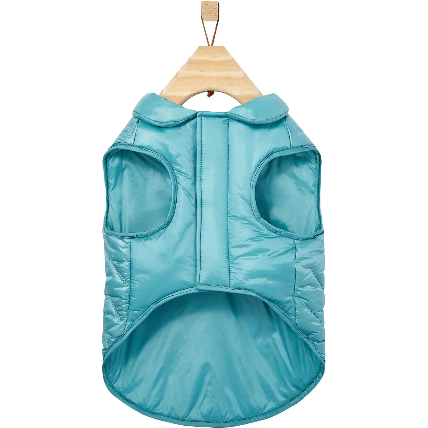 Frisco Lightweight Packable Insulated Dog & Cat Quilted Puffer Coat, Ocean Teal - Image 5