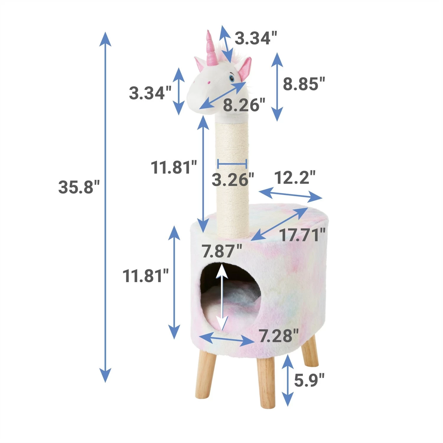 Frisco Animal Series Cat Condo - Image 2
