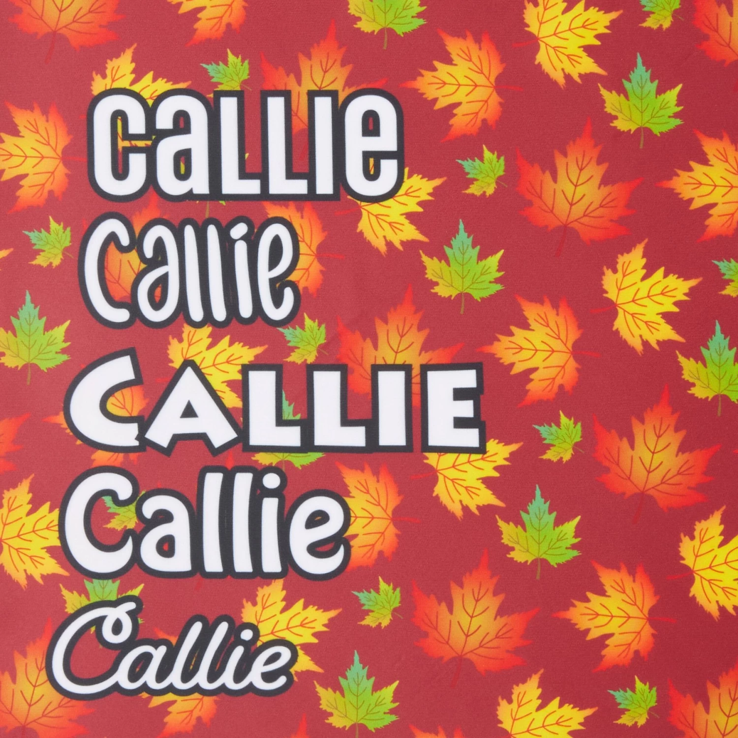 Frisco Fall Leaves Personalized Dog & Cat Bandana - Image 5