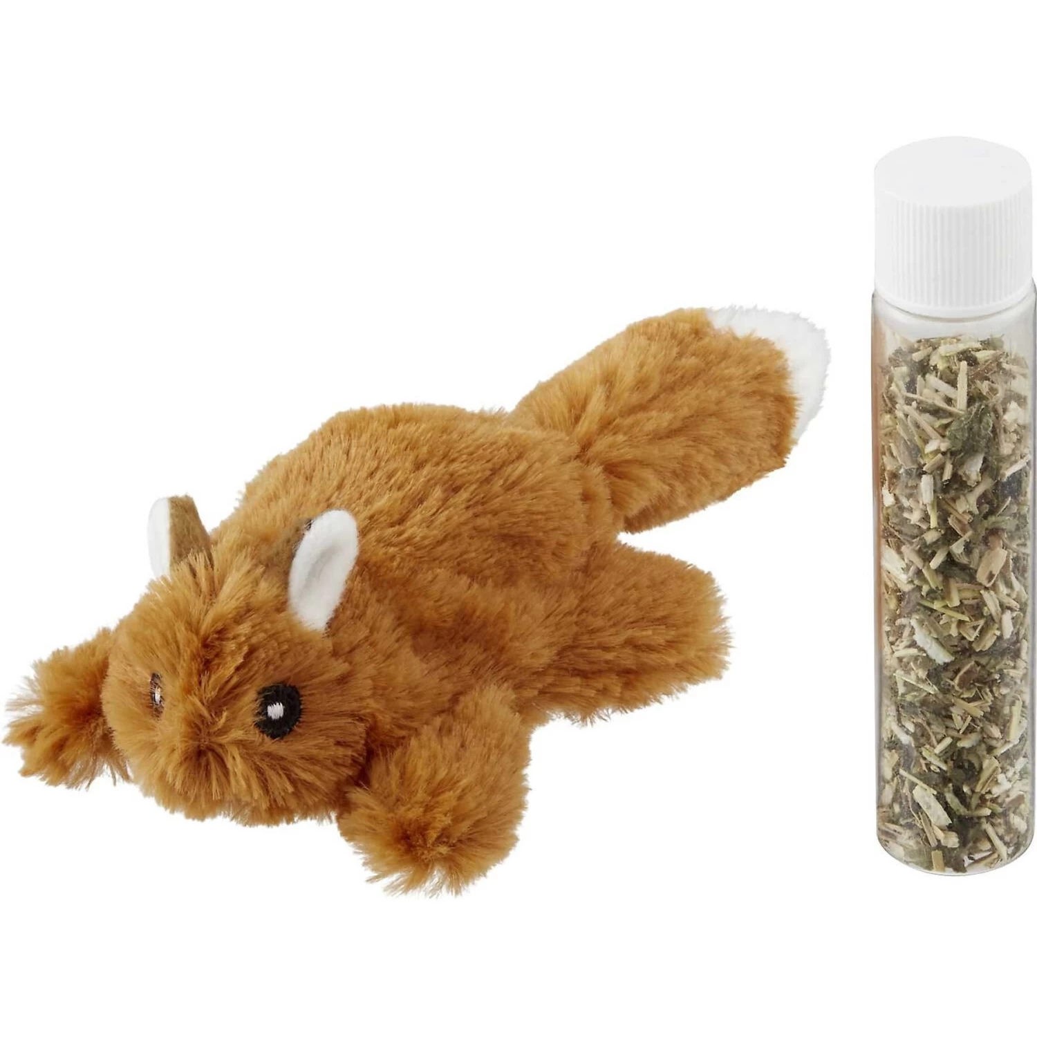 Sheba Meaty Tender Sticks Tuna Flavor Soft Adult Cat Treats & Frisco Squirrel Plush Cat Toy With Refillable Catnip - Image 4