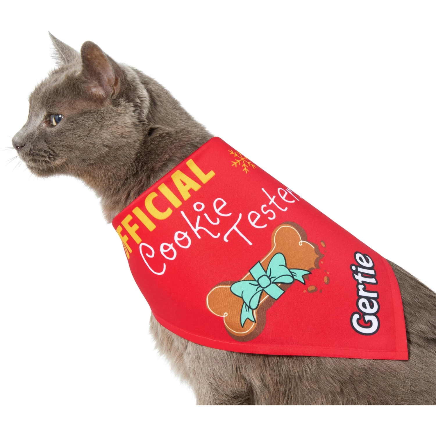 Frisco Official Cookie Tester Personalized Dog & Cat Bandana - Image 5