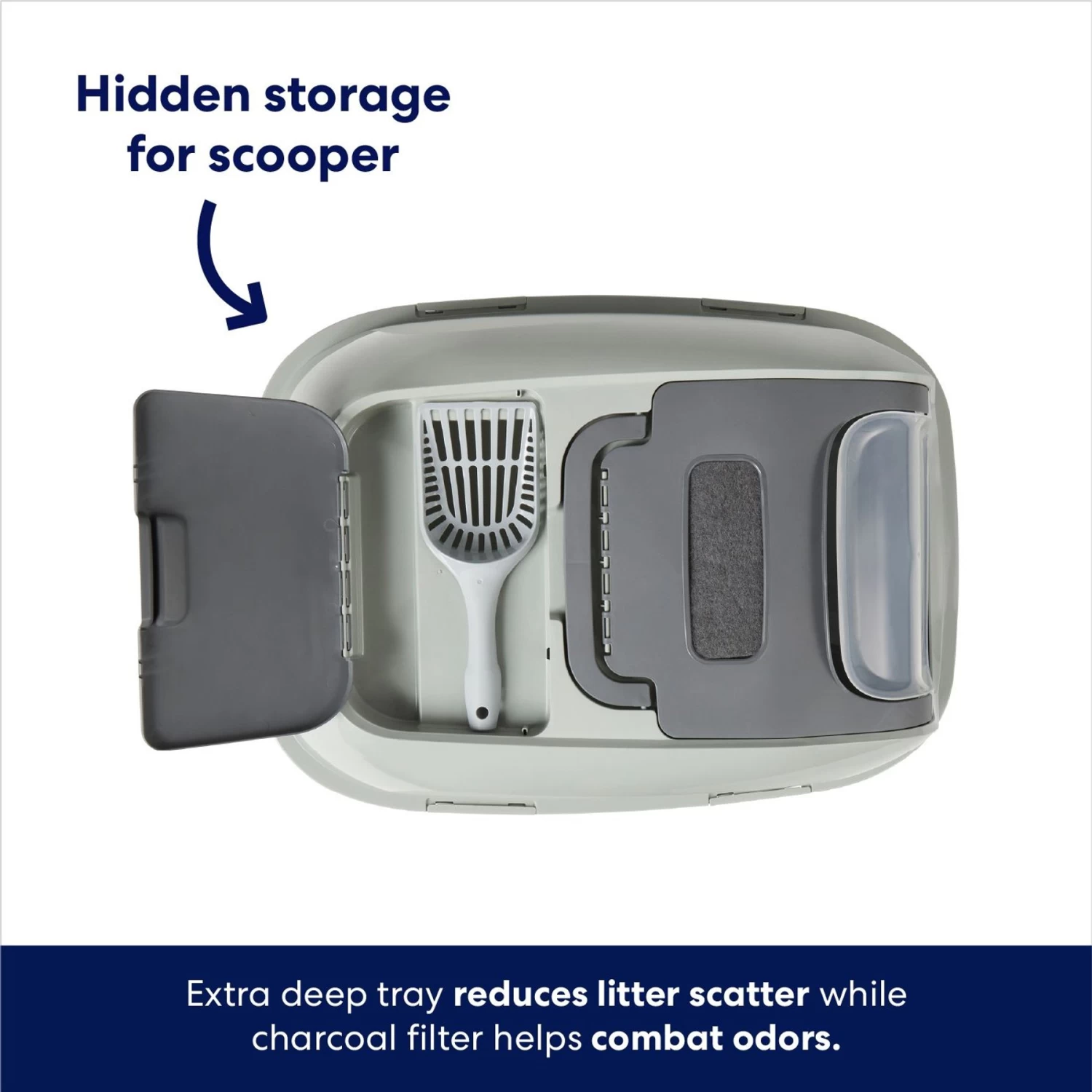 Frisco Mega Deluxe Litter Box - Image 3