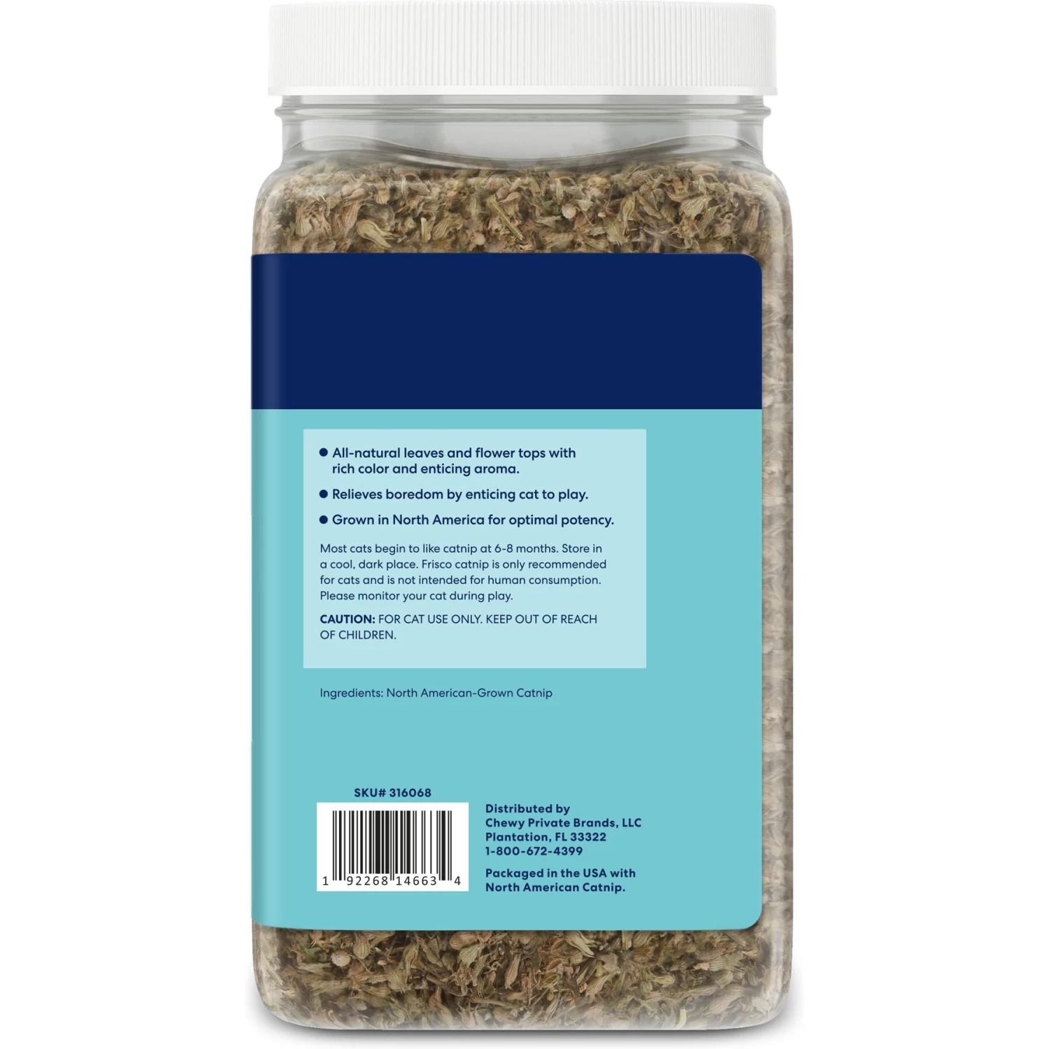 Frisco Natural Catnip & Frisco Bird With Feathers Teaser Wand Cat Toy With Catnip - Image 3