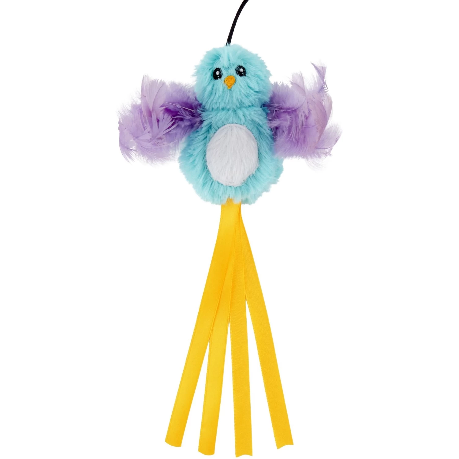 Frisco Natural Catnip & Frisco Bird With Feathers Teaser Wand Cat Toy With Catnip - Image 8