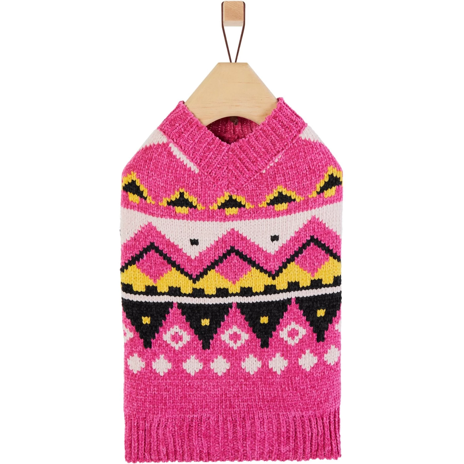 Frisco Bold Nordic V-Neck Dog & Cat Sweater - Image 4