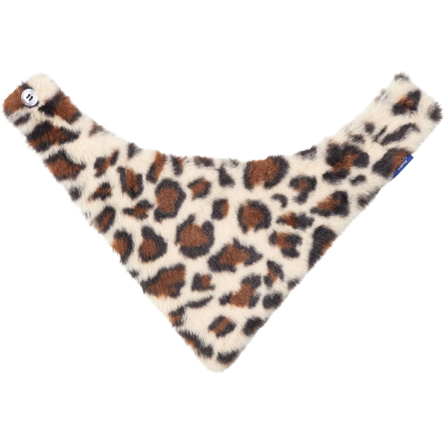 Frisco Leopard Faux Fur Dog & Cat Bandana - Image 4