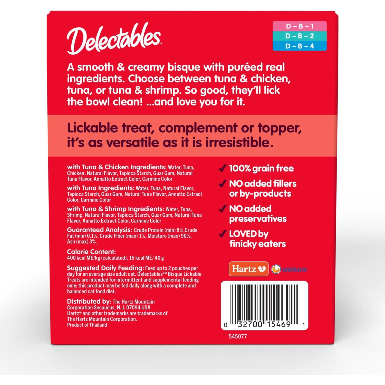 Hartz Delectables Bisque Variety Pack Lickable Cat Treats & Frisco Colorful Springs Cat Toy - Image 3
