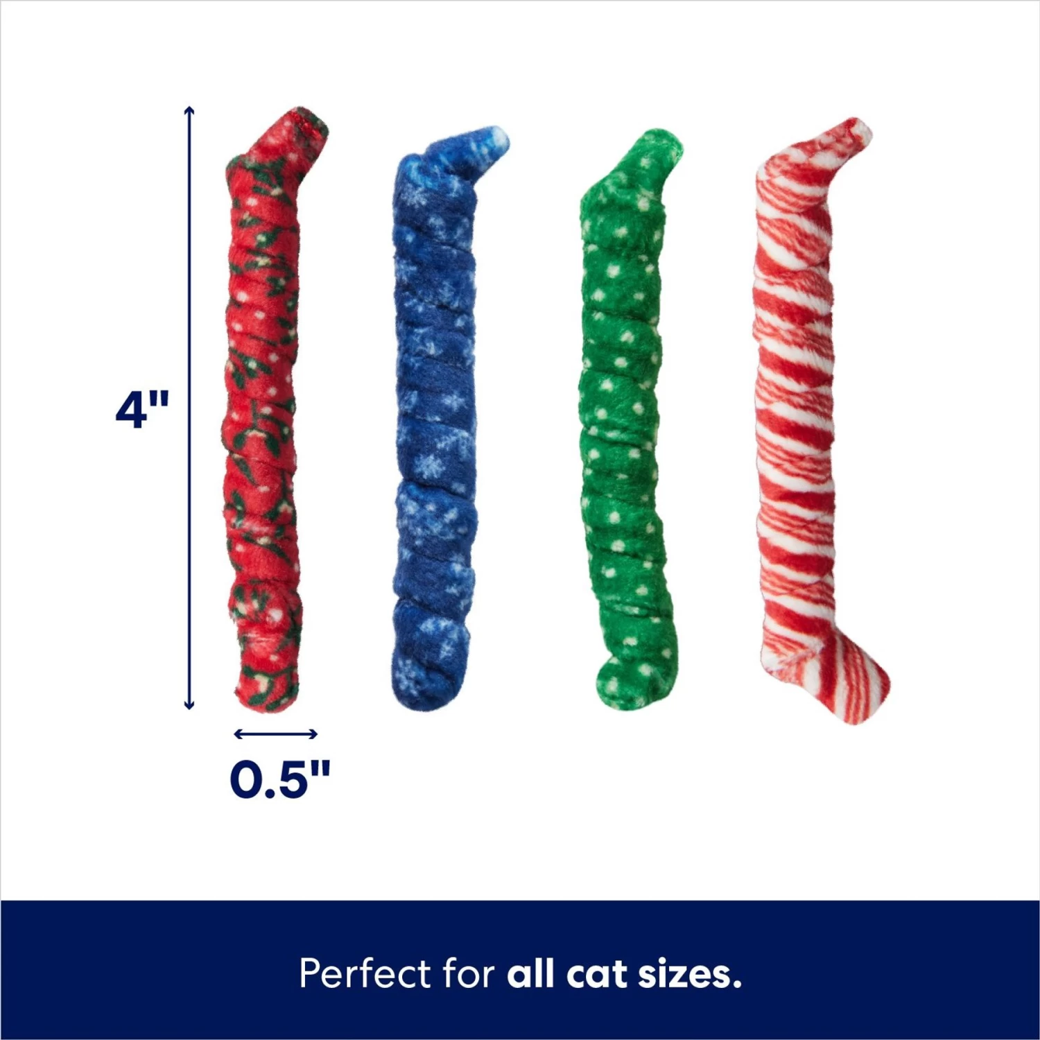 Frisco Holiday Festive Swatting Spirals Cat Toy - Image 2